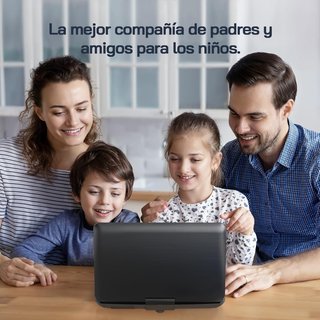 WOLFANG reproductor DVD portátil 15,6" HD