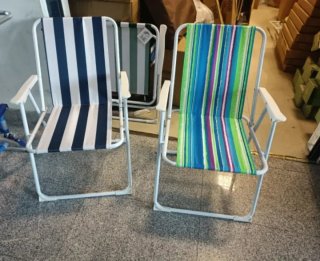 Silla de playa plegables