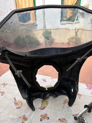 Carenado Puig y Manillar ,Bultaco Metralla 250
