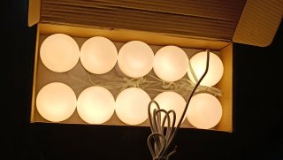 Luces Espejo Maquillaje 12 Bombillas Jinlaili