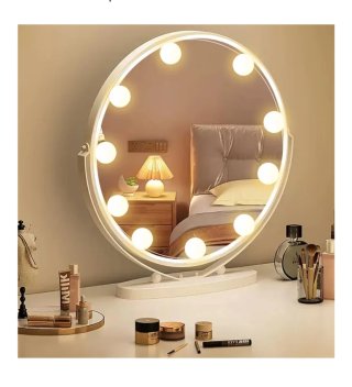 Luces Espejo Maquillaje 12 Bombillas Jinlaili