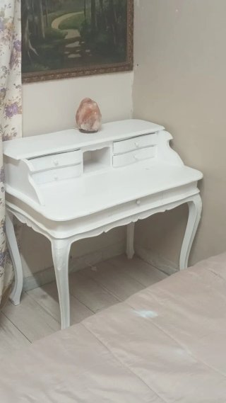 Organizer scrivania bianca in legno