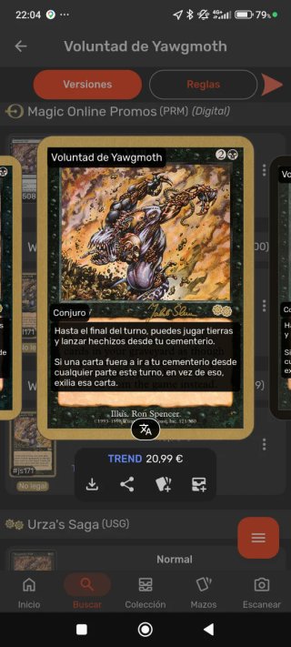Voluntad de Yawgmoth (Magic PRM Digital)