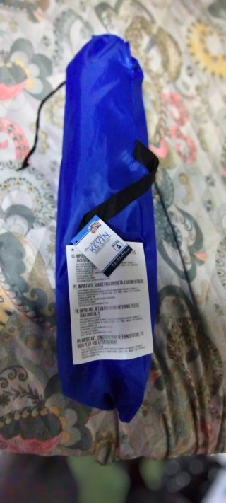 Silla plegable infantil azul