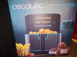Freidora Aire Cecotec Cecofry Inox 5500 Pack