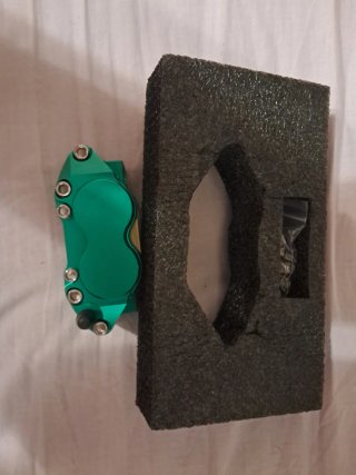 Pinza Freno Rpm Racing Moto Verde