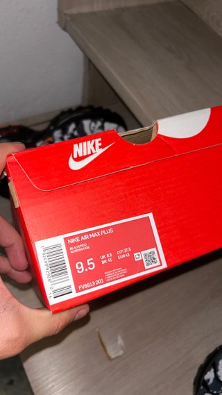 Zapatillas Nike TN Air Negras y Naranjas