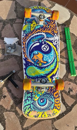 Skate Completo Old School Santa Cruz Winkowski
