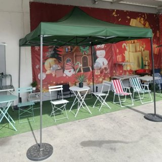 Carpa Pergola 3x3 Impermeable Verde