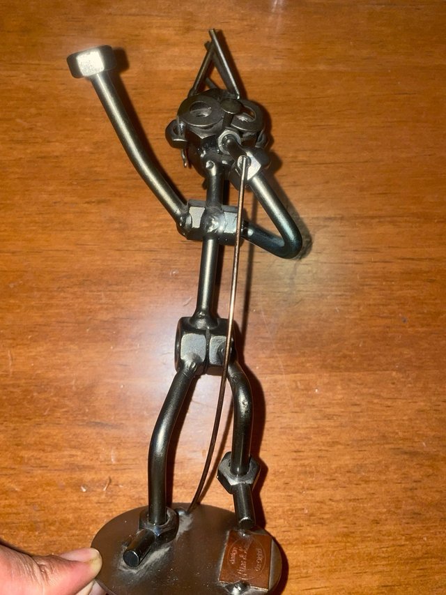 Figura Rockero Metal Artesanal
