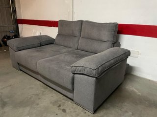 Sofá de 2 plazas gris