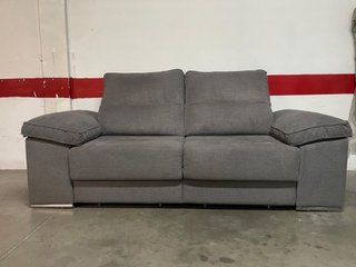 Sofá de 2 plazas gris