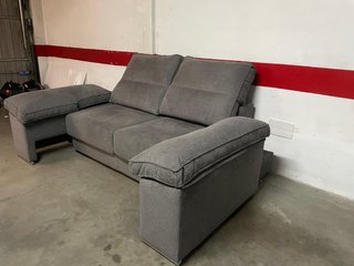 Sofá de 2 plazas gris