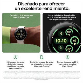 - Google Pixel Watch 3 41mm negro mate