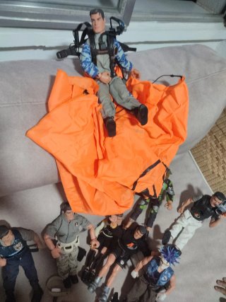 Muñecos de action man con accesorios