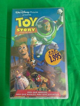 VHS Toy Story 1 y 2 Disney Pixar Español