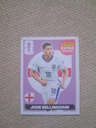 Cromo Extra Sticker Jude Bellingham Panini