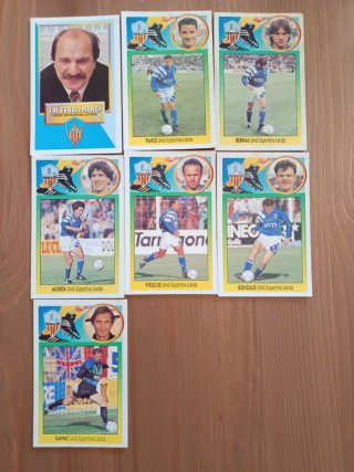 Cromos Fútbol Unión Deportiva Lleida