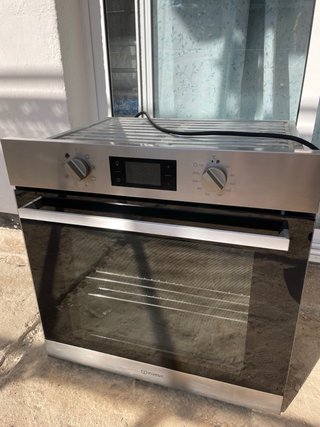 Horno eléctrico con bandeja