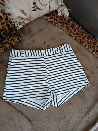 Pantaloncino H&M righe blu e bianche