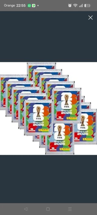 Sobres cromos FIFA World Cup 2026 Panini