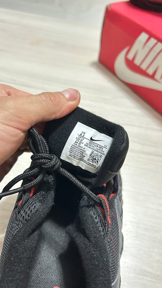 Nike Air Max 95 Zapatillas Negras Rojas