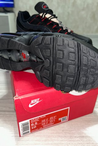 Nike Air Max 95 Zapatillas Negras Rojas