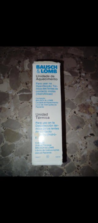 Bausch & Lomb Heat Unit Desinfección Lentes