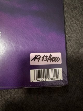 Limited Vertigo Vinyl the one day Tate McRae cloud