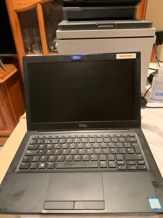 Portátil Dell 8 Negro