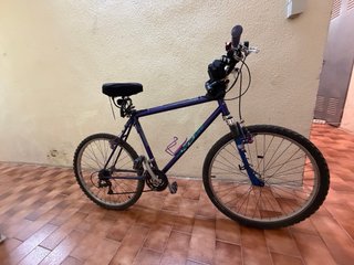 Bicicleta Montaña Urbana Morada