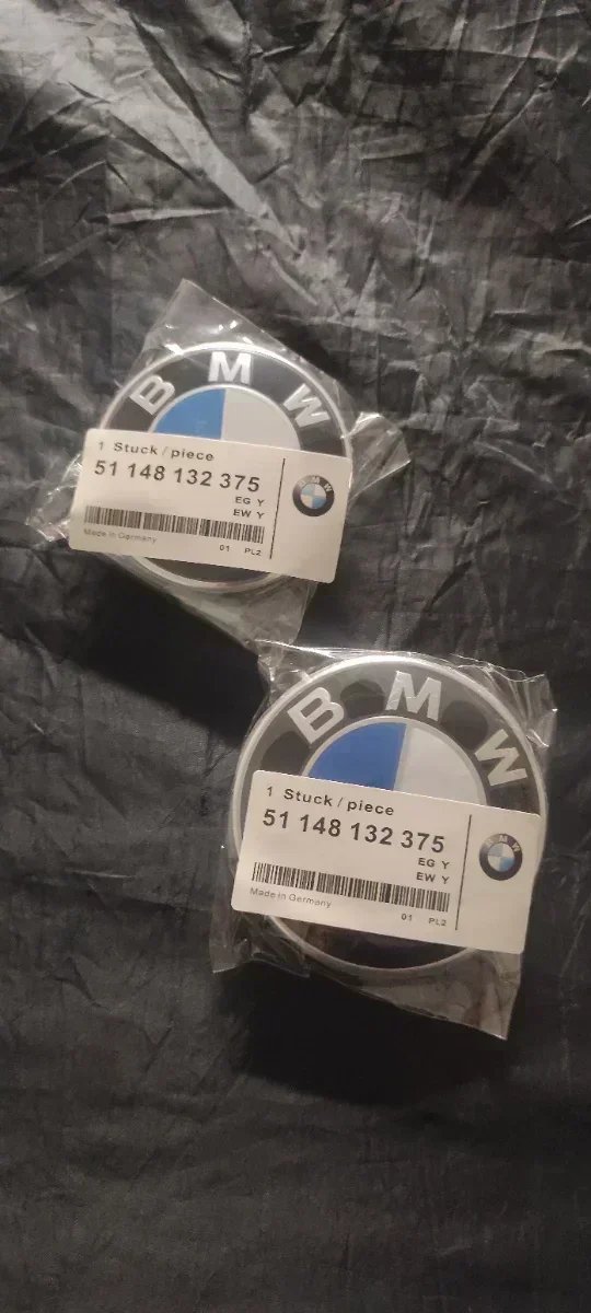 2 Insignias BMW Capó + Maletero