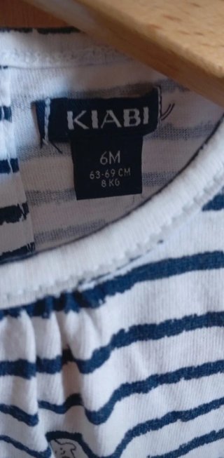 Lote bebé niña: Vestido Kiabi y gorrito