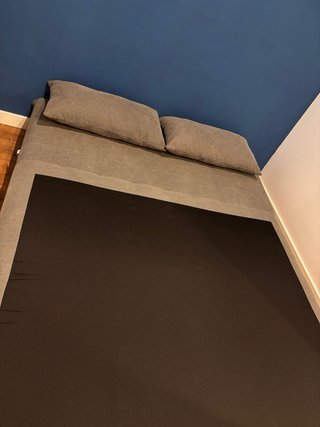 Sofá Cama Gris 2 Plazas Maison du Monde como nuevo