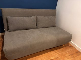 Sofá Cama Gris 2 Plazas Maison du Monde como nuevo