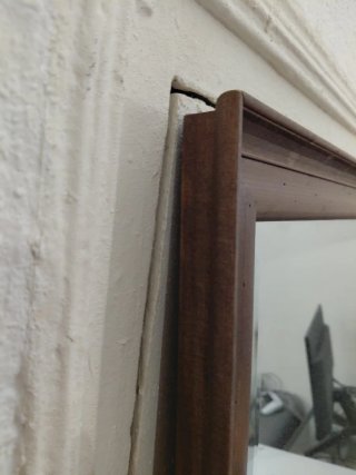 Espejo Zara Home Madera y Cristal