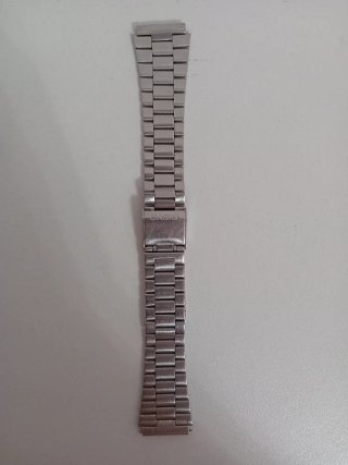 Correa Casio A168 Plata