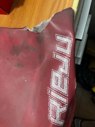 Funda Asiento Rieju Drac Roja