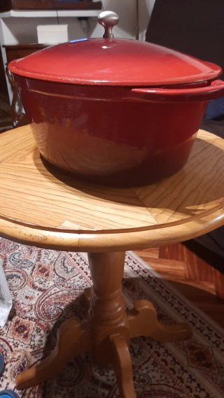 Cazuela Grande Hierro Fundido Roja