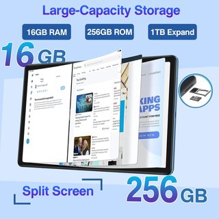 Tablet Android 13 con schermo da 11 pollici