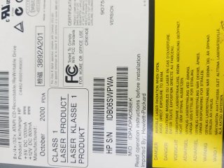 Unidad Grabadora HP CD-RW IDE 9100