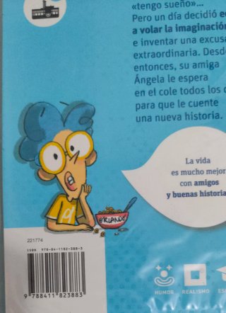 Libro de lectura, Orlando no puede ir a clase