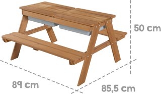 Roba puf infantil asientos madera exterior