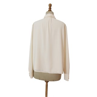 Bimani / Blusa de crepe lazada desmontable M