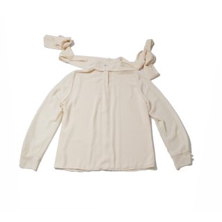 Bimani / Blusa de crepe lazada desmontable M