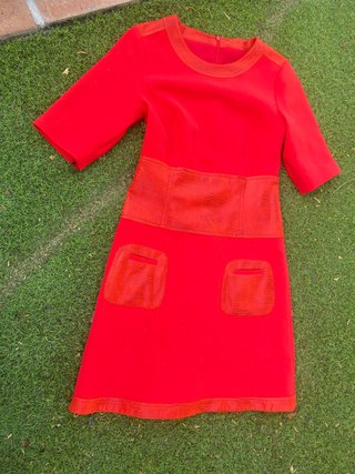 Vestido Rojo retro Laura Bernal
