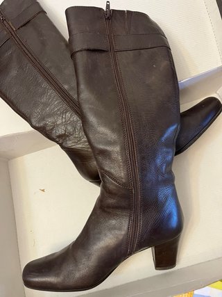 Botas de piel mujer talla 39