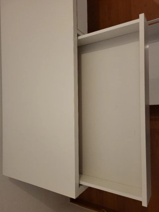 Escritorio Ikea Blanco 2 Cajones
