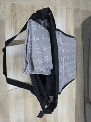 Bolsa carrito bebé negra