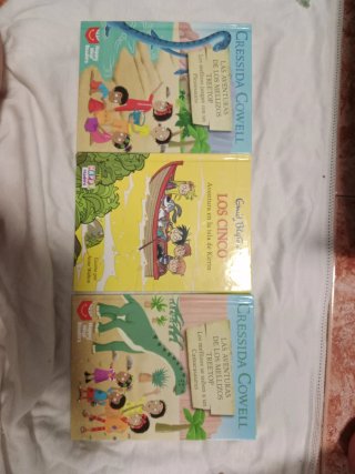 pack de 3 mini libros de aventuras